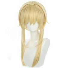 Anime Cosplay Wig Genshin Impact Lumine Wig Light blonde long hair with Free Wig