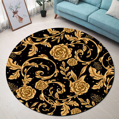 Modern Area Rugs for Living Room Seamless Black White Pattern Pink Roses 39x20 Inch Carpets Door Mat Floors Mat Home Decor 