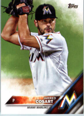 2016 Topps Mini #676 Jarred Cosart Marlins