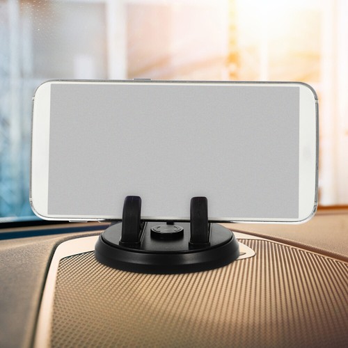 2 Pcs Rotating Mobile Phone Bracket Dashboard Navigation Holder Cradle for Car