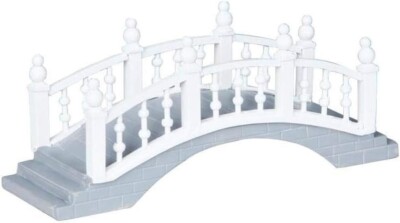 Lemax 04158 PLASTIC FOOT BRIDGE Christmas Village Accessories Table Accent I