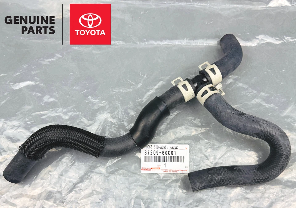 Oem Lexus LX570 2008-2021 Land Cruiser 2008-2020 Heater Water Hose 87209-60C01 - Image 2 of 4