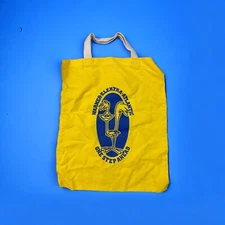 Vintage Road Runner Warner Elektra Atlantic One Step Ahead Tote Bag RARE FIND
