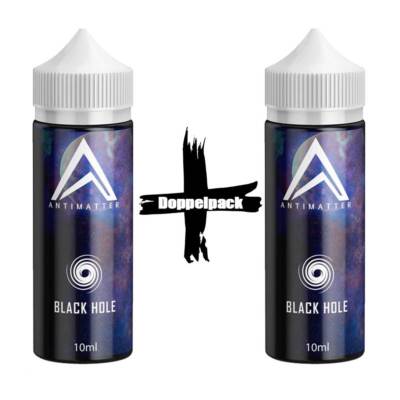 Antimatter Black Hole Aroma 2x10ml DIY E-Liquid Vanille Eis mit Rum Doppelpack