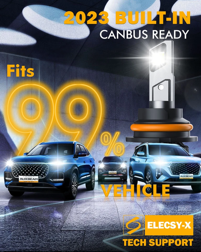 9007 Kit de bombillas de faros LED para Dodge Ram 1500 2500 3500 2003-2005 haz alto/bajo Foto 4 de 4