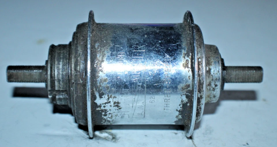 Sturmey Archer 3 Speed Internal Rear Cruiser Bike Hub 101mm 40H Fast USA Shipper - Image 4 of 4