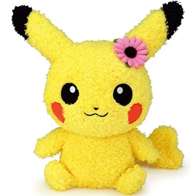 Sekiguchi Pokemon flauschige Plüschpuppe Pikachu (weiblich) Höhe 9 Zoll 671175