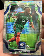 Panini 2024 Prizm CONMEBOL Copa America Julián Quiñones #140 Rookie Card Pulsar. rookie card picture