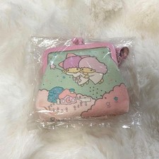 Little Twin Stars Coin Purse Mini Wallet 1976 Sanrio Showa Retro