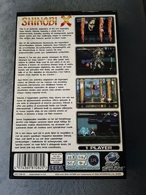Shinobi X - Sega Saturn (No Manual)