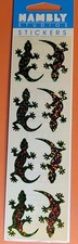 Hambly Studios Geckos Kids' Craft Stickers Prismatic MPN P7024
