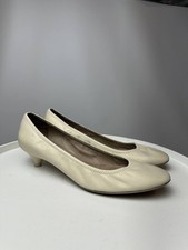Prada Authentic Tan/Sand Heel Pump Size EU 38 US 8 / UK 5.5 Women
