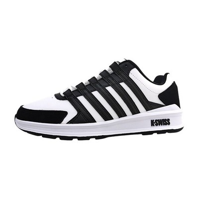 K-Swiss Vista Trainer Sportschuhe Herren Sneaker sportlicher Schnürer Weiß Freiz