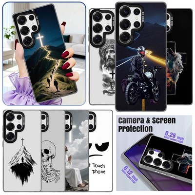 Hard PC Cover For Samsung Galaxy S24 S23 S25 S26+ Christian Religious Phone Case