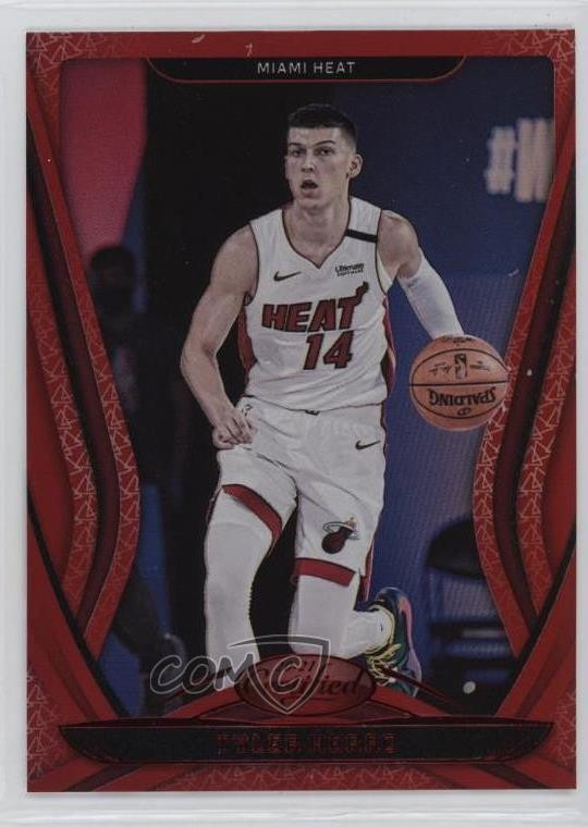 2020-21 Certified Mirror Red Tyler Herro #32 0q3