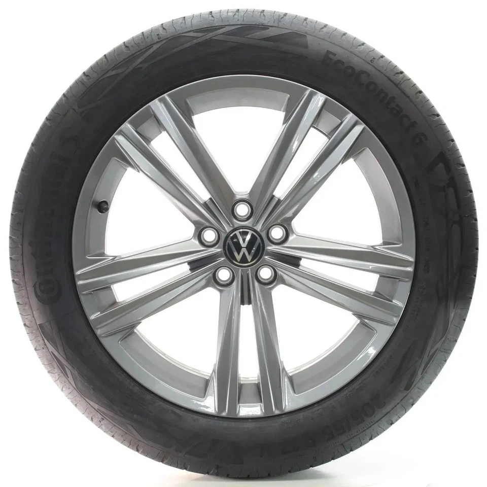 VW T-Cross C11 Sommerräder Sebring Grau Continental 205/55R17 91V 2GM601025G - Bild 4 von 4