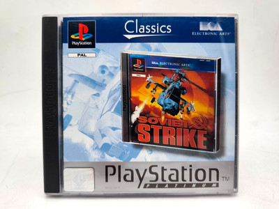 Soviet Strike - Platinum Editon (Sony Playstation 1, 1996, PS1) - Sehr gut -