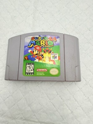 Super Mario 64 (Nintendo 64, 1998) Authentic Tested N64 Game Cartridge