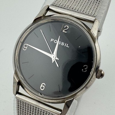 Perucci Symphony Quartz Watch Women Silver Black Thin Japan Analog New Battery