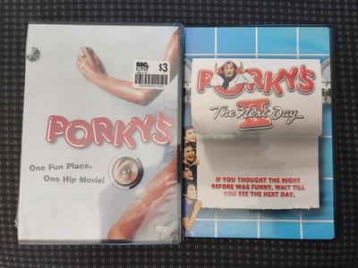 Porkys/ Porkys II: The Next Day (DVD, 2001, Double Feature)