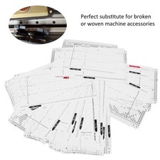 Knitting Machine Flower Punch Card No. 1  20 Punching Accuracy Soft Durable Knitt