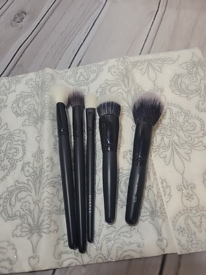 Morphe/Elf Make Up Brushes Set of 3 & 2 Black NWOP