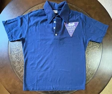 Vintage 1987 Clapton-Collins-Phillinganes-East Tour Polo Shirt RARE - NEVER WORN