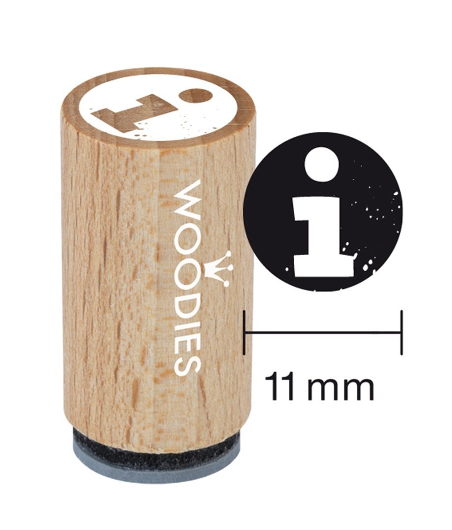 Timbro Info Legno Mini Woodies | Royal Posthumus