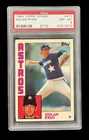 1984 topps tiffany #470 nolan ryan hof; glossy edition SP card PSA 8  (iAPPEAL+)