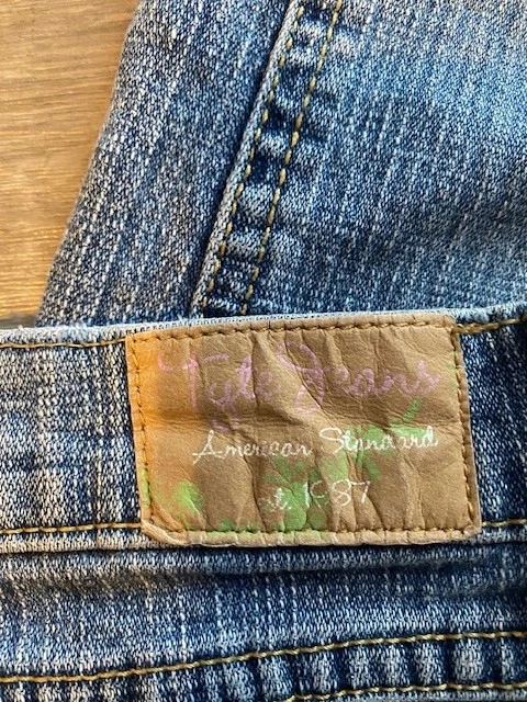 Tyte Jeans American Standard Y2K Blue Size 11 Denim Capri - Image 4 of 4