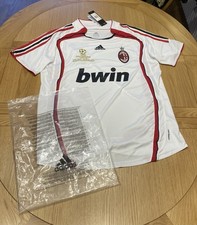 Image of Ac Milan Retro Shirt Adults Size L Official Product Brand New with Tags 06/07