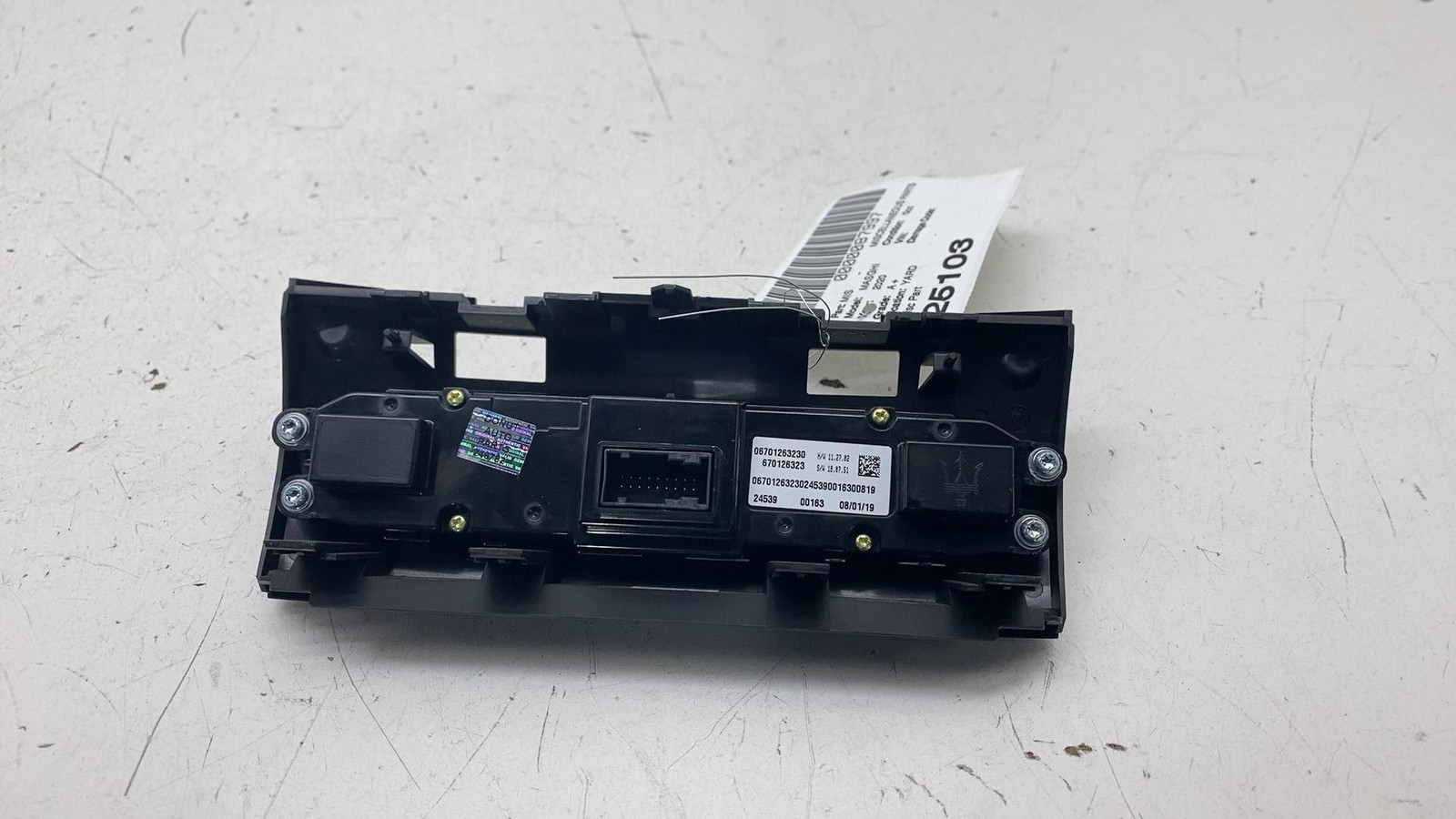 ⭕ 2017-2020 Maserati Ghibli HVAC Dash Heater Climate Control Switch 06701263230
