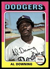 1975 Topps Al Downing -- Los Angeles Dodgers #498