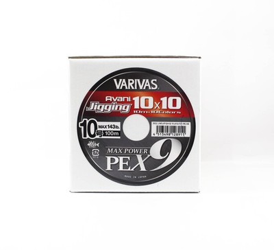 Varivas P.E Line Avani Jigging Max Power 10x10 X9 1200m P.E 10 143lb (8911