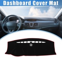 FüR Ford Edge 2011-2014, Rutschfeste Rote Polyester-Dashmatte
