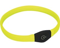 Leuchthalsband Karlie Visio Silikon 65 Cm Gelb
