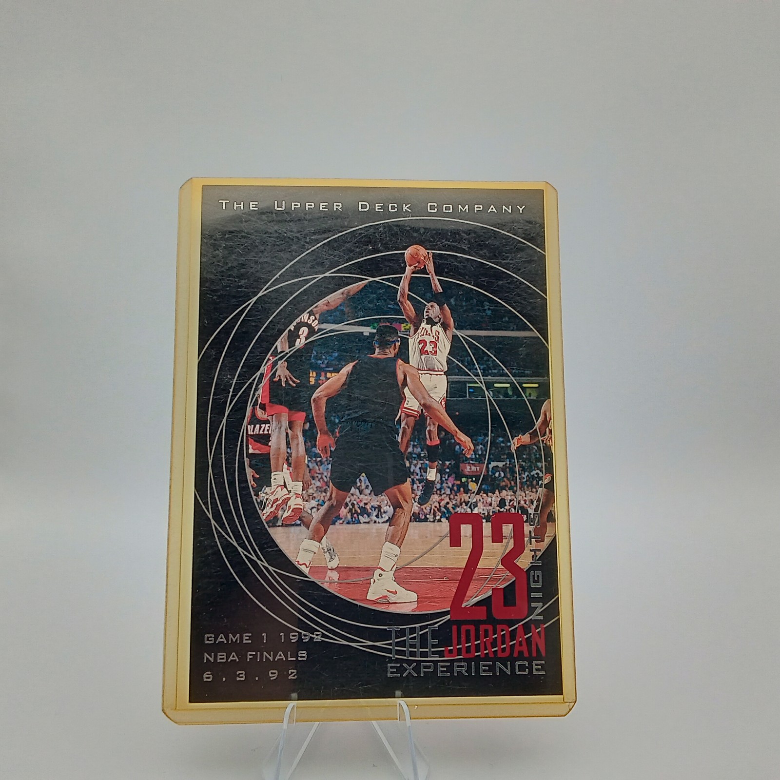 1996 Upper Deck 23 Nights: The Jordan Experience 3x5 #2 Michael Jordan