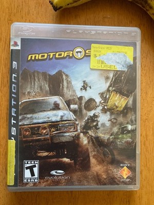 MotorStorm (Sony PlayStation 3) - Complete CIB, tested with manual and inserts
