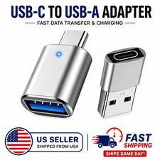 USB C to USB 3.0 OTG Adapter Type C Converter for iPhone 15 Samsung Android Mous