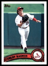 Colby Rasmus 2011 Topps #448 Cardinals MLB READ FREE SHIPPING AutographDen