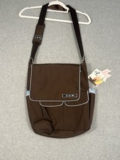 ju ju be diaper bag Brown And Baby Blue New With Tags Shoulder Strap