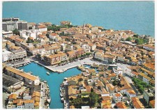 GRADO - GORIZIA - VEDUTA AEREA DEL PORTO E DEL CENTRO STORICO - VIAGG. -44856-