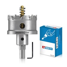DKIBBITH TCT Hole Saw 2-1/457mm Heavy Duty Tungsten Carbide Tipped Hole Cutte...