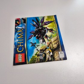LEGO CHIMA 70012 87% COMPLET (MISSING 31 PIECES (READ DESCRIPTION)