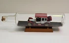 Vintage Lesney Matchbox 1912 Rolls Royce in Glass Bottle Display Leland England
