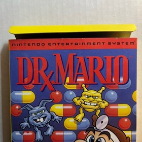Dr. Mario NES Nintendo Box Only - Excellent Condition - No Game No Manual 1990
