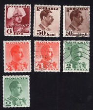 Romania 1934 Stamps (set) Mi#474-7 MH/used CV=41,6$