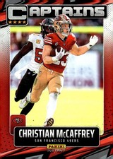 2025 Panini Instant NFL Captains Series Christian McCaffrey Prizm SP 1/225