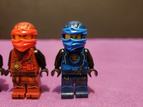 LEGO Ninjago Hands Of Time Minifigure Lot Dual Heads Kai Jay Blunck Slackjaw
