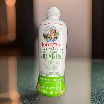 Mary Ruth s Extra Strength Liquid Nighttime Multimineral Lemonade Dream 30 fl oz